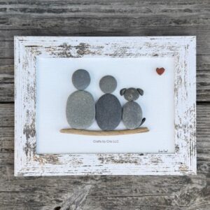 Couple and dog