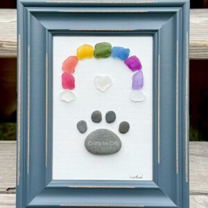 Rainbow paw